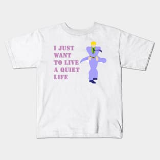 Yoshikage Kira Quiet Life Kids T-Shirt